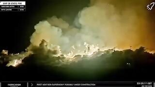 SpaceX Starship explodes into enormous fireball during test at Texas facility