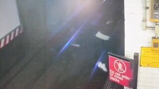 NYC: Woman taking a Pee on the Subway is Hit by Train
