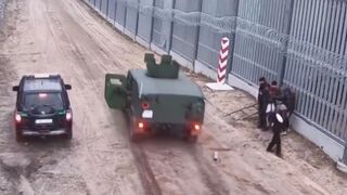 Polish soldiers show us how to defend Europe's borders from Islamic invaders.