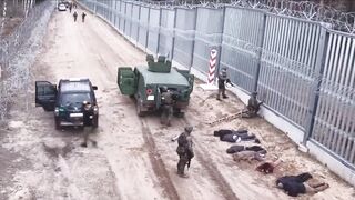 Polish soldiers show us how to defend Europe's borders from Islamic invaders.