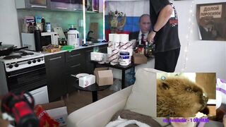 Man insulting Vladimir Putin is Snatched Away on Livestream