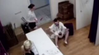 The ol' Kick the Chair out from under Her Trick starts a Catfight