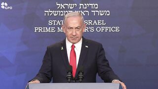 Israel’s Netanyahu congratulates Trump on the Iranian nuclear facility strike.