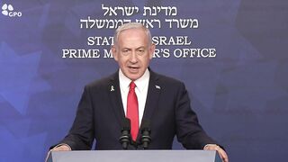 Israel’s Netanyahu congratulates Trump on the Iranian nuclear facility strike.