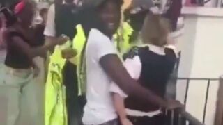 Blonde British Policewoman is Twerked by African Immigrant. No worries (What if he was White?