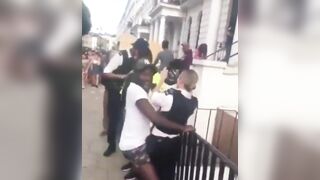 Blonde British Policewoman is Twerked by African Immigrant. No worries (What if he was White?