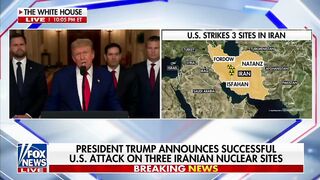 Trump's bottom lip quivers while he Thanks God. I've never heard his voice crack like this. Wartime Leader