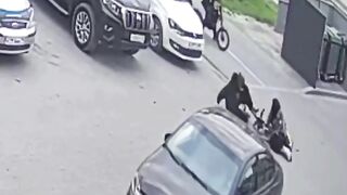 Scooter riders need to be RE-Trained. Come on guys