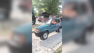 A guy from Italy has created the narrowest car in the world