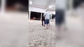 Watch how easy it is for this Beast to throw a Fat Man