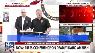 Idaho Shooter Press Conference How He Was Tracked After Deadly Ambush
