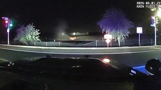 Heroic Police save Woman fleeing them from Burning Alive in her Car