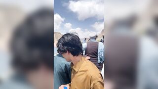 German woman on holiday in Afghanistan. How will this holiday end?