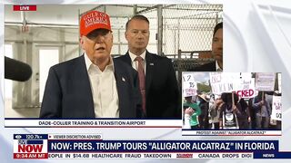 FULL: Trump Tours "Alligator Alcatraz" ICE Detention Center