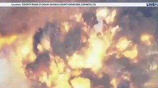 A large fireworks factory had exploded in CA.