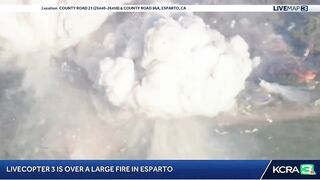 A large fireworks factory had exploded in CA.