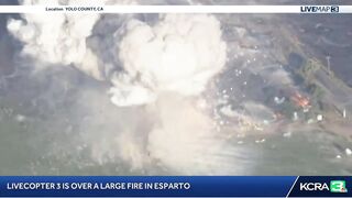 A large fireworks factory had exploded in CA.