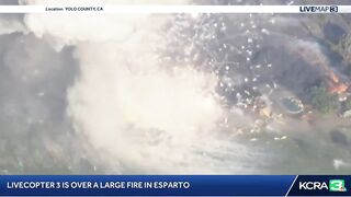 A large fireworks factory had exploded in CA.