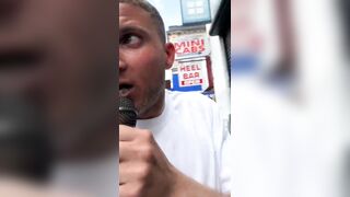 Ten British policemen with five cars want to arrest a Christian preacher because his prayers have caused anxiety to someone.