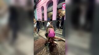 Whoops, Girls in Brazil at it again Half Naked