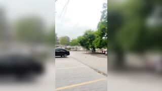 The Wind Blew and this Man was the Unfortunate Victim