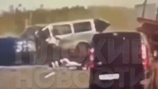 Driver going the WRONG Way kills 5 in Horrible Crash (Aftermath also)