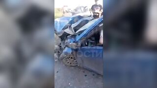 Driver going the WRONG Way kills 5 in Horrible Crash (Aftermath also)