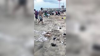 You Might Think this is a Third World Craphole... But Nope, Its Coney Island NYC! WOW!!