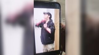 Man cuts his Throat in front of Onlookers at Airport. The man passed