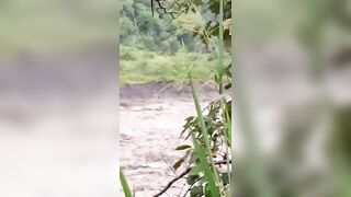 Woman standing on the Edge learns a Hard Lesson