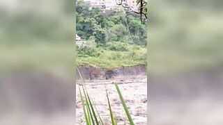 Woman standing on the Edge learns a Hard Lesson