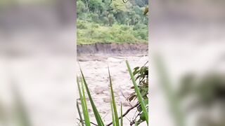 Woman standing on the Edge learns a Hard Lesson