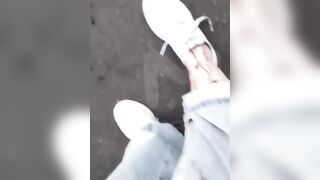 Man lets his Muscular Pitbull attack on Woman because he can