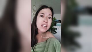 "Alligator Auschwitz" Chick in a Towel Breaks Down because They're Selling Merch. Lol