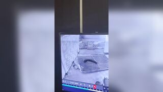 Security Guard suffocates under this Huge Iron Gate