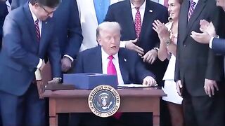 Trump Signs the Big Beautiful Bill and Slams Mike Johnsons Gavel!