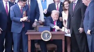 Trump Signs the Big Beautiful Bill and Slams Mike Johnsons Gavel!