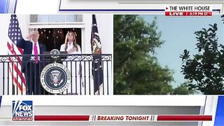 B-2 Bombers Involved in the Strike on Iran Perform a Flyover White House on Independence Day.