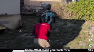 Man lassoes thief