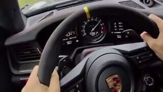 Porsche and BMW collided at high speed during Nürburgring in Germany