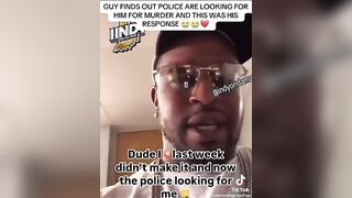 Guy Finds out Police are Looking for him for Murder... This is his Response!