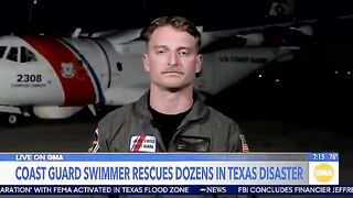 Rescue Swimmer Scott Ruskan Saved 165 Individuals During Texas Floods. -Toxic Masculinity at it Again