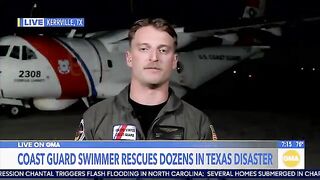 Rescue Swimmer Scott Ruskan Saved 165 Individuals During Texas Floods. -Toxic Masculinity at it Again
