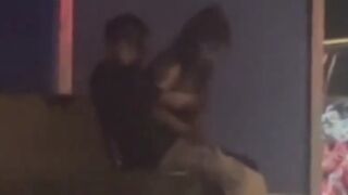 Whoops Girl working Hard for her Man is Stopped by Police