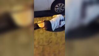 Man surrendering with his Hands up is still Executed Point Blank