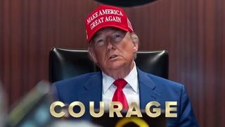 JUST IN - Trump shares "Peacemaker" ad featuring U.S. strikes on Iran: "Trump's strike on Iran's nuclear weapons facilities made the world safer."