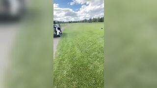 Ex-NHL Star Nick Tarnasky playing Golf turns into Fight (BRUTAL Butt Kicking)