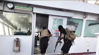 Iran-backed Houthi rebels release footage showing them sinking the magic seas ship