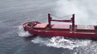Iran-backed Houthi rebels release footage showing them sinking the magic seas ship