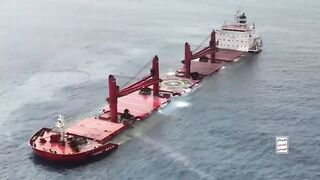 Iran-backed Houthi rebels release footage showing them sinking the magic seas ship